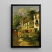 Maisons espagnoles - José María Jardines — quadro incorniciato alla parete