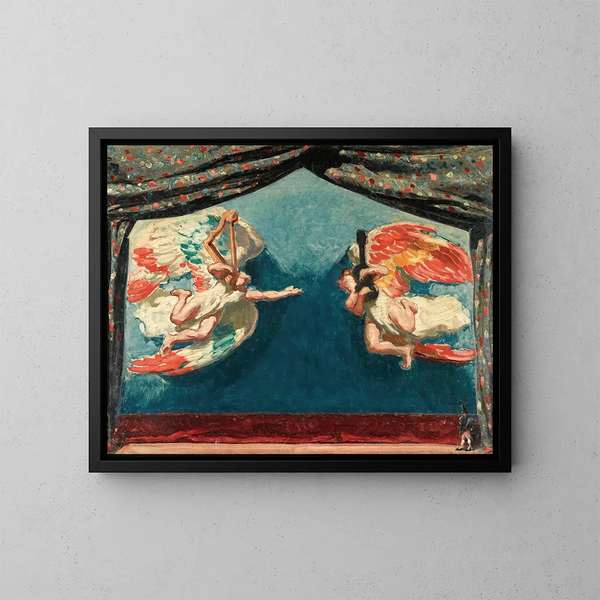 Angeli musicisti - José María Sert — quadro incorniciato alla parete