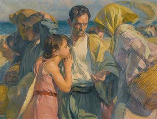 Ritorno dalla pesca - José Mongrell — vista dell’opera