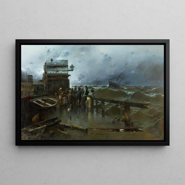 Jos Navarro y Llorens - Shipwreck Warning.webp
