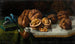 Nature morte con noci e schiuma di mare - José Felipe Parra — vista dell’opera