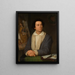 Ritratto del pittore Philipp Veit - Josef Binder — quadro incorniciato alla parete