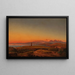 Baia vicino a Valparaiso, Cile - Josef Carl Berthold Püttner — quadro incorniciato alla parete