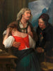La confession - Josef Danhauser — vista dell’opera
