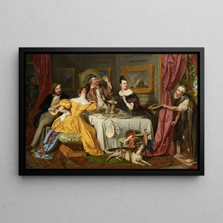 Josef Danhauser - Der reiche Prasser.webp
