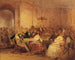 Scène de société - Josef Danhauser — vista dell’opera