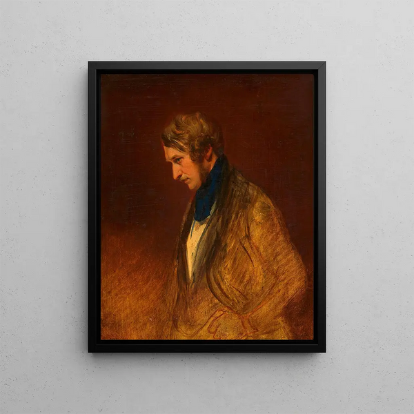 Josef Danhauser - Selbstbildnis Josef Danhauser.webp