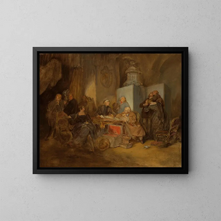 Josef Danhauser - The Opening of the Will II.webp