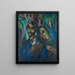Juifs - Josef Eberz — quadro incorniciato alla parete