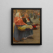 Demoiselle d'honneur - Josef Engelhart — quadro incorniciato alla parete