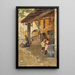 Dépôt de charbon à Grz Vendita di carbone - Josef Eugen Hörwarter — quadro incorniciato alla parete
