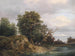 Pescatore sul fiume - Josef Feid — vista dell’opera