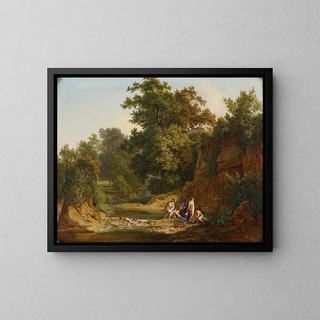 Josef Feid - Landschaft mit Badenden.webp