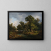Paesaggio boschivo - Josef Feid — quadro incorniciato alla parete