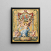 Album Splendore del Teatro della Corte di Vienna - Josef Fux — quadro incorniciato alla parete