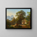 Cappella forestale - Josef Höger — quadro incorniciato alla parete