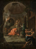 Il re Saul e la strega di Endor - Josef Ignaz Mildorfer — vista dell’opera