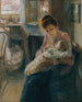 Giovane madre - Josef Jungwirth — vista dell’opera