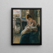 Giovane madre - Josef Jungwirth — quadro incorniciato alla parete