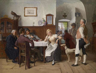 Josef Kinzel - Im Wirtshaus.webp