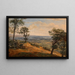 Vista sul Danubio - Josef Kuwasseg — quadro incorniciato alla parete