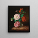 Blumenstück - Josef Lauer — quadro incorniciato alla parete