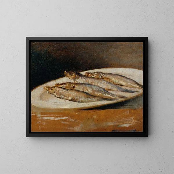 Sardines - Josef Navrátil — quadro incorniciato alla parete