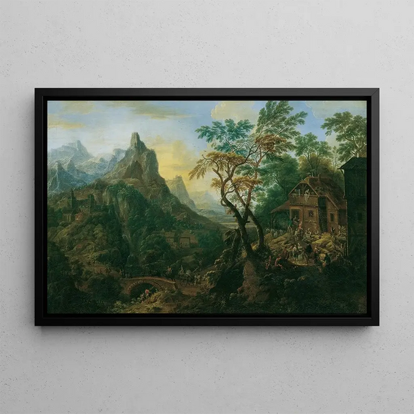 Josef Orient - Gebirgslandschaft.webp