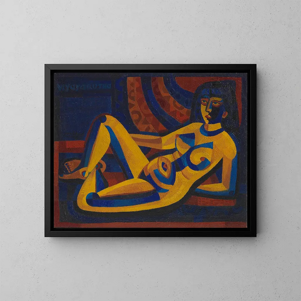 Viyayarutha - Josef Scharl — quadro incorniciato alla parete