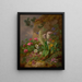 Fiori delle Alpi - Josef Schuster — quadro incorniciato alla parete