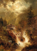 Tempête imminente en haute montagne - Josef Thoma — vista dell’opera