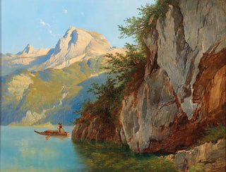 Vista dal Pfaffengfll - Josef Thoma — vista dell’opera
