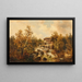 Moulin de Cortina nella valle d'Ampezzo - Josef Thoma — quadro incorniciato alla parete