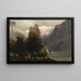 Gosausee - Josef Thoma — quadro incorniciato alla parete