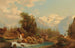 Mulino sul ruscello di montagna - Josef Thoma — vista dell’opera
