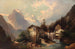 Mulino nella montagna - Josef Thoma — vista dell’opera