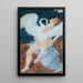 Léda con il cigno - Josef Wawra — quadro incorniciato alla parete