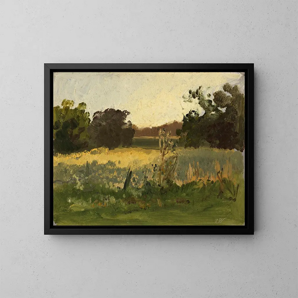 Au Simssee - Josef Wenglein — quadro incorniciato alla parete