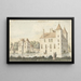 Château Beverweerd - Joseph Adolf Schmetterling — quadro incorniciato alla parete