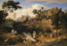 Paesaggio vicino a Olevano con una sfilata di contadini che danzano - Joseph Anton Koch — vista dell’opera