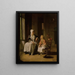 Una meritata pausa - Joseph Bail — quadro incorniciato alla parete