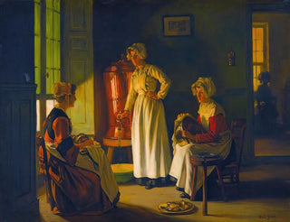 Le Polisseuses - Joseph Bail — vista dell’opera
