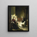 Le Ricamatrici - Joseph Bail — quadro incorniciato alla parete