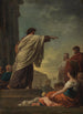 La Prédication de Saint Paul - Joseph Benoît Suvée — vista dell’opera