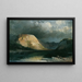 Lago di Bohinj - Joseph Brunner — quadro incorniciato alla parete