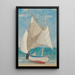Un bateau de pêche - Joseph Edward Southall — quadro incorniciato alla parete