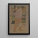 Pêcheur con un secchio a Southwold - Joseph Edward Southall — quadro incorniciato alla parete
