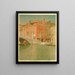 Pont Cannareggio Venezia Italia - Joseph Edward Southall — quadro incorniciato alla parete