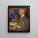 Ritratto di Sir Whitworth Wallis 1855-1927 - Joseph Edward Southall — quadro incorniciato alla parete
