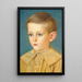 Portrait du neveu de l'artiste Edward Stafford Allen - Joseph Edward Southall — quadro incorniciato alla parete